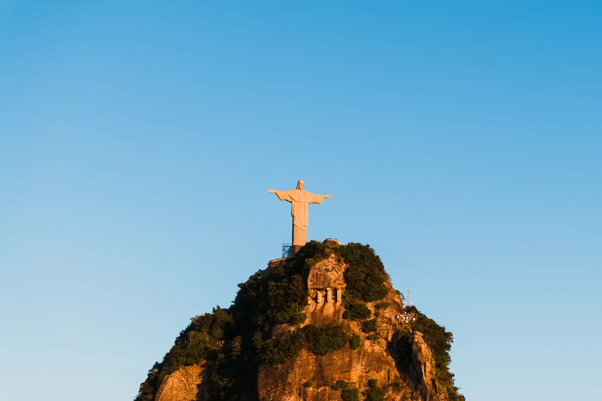 Cristo Redentor, no Rio de Janeiro